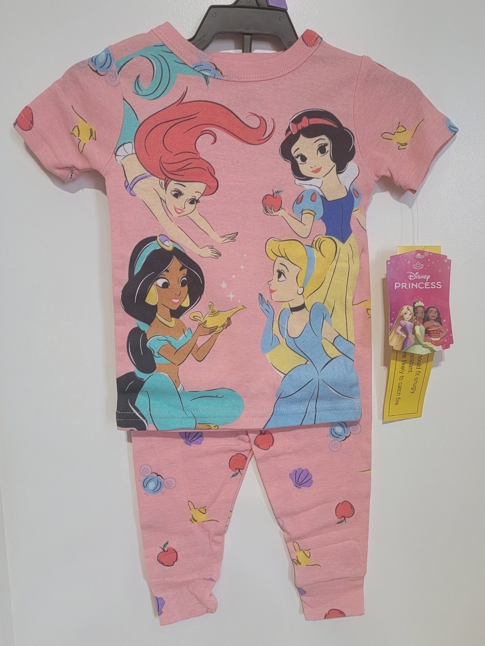 Disney Princess Pink Girls' Pajama Set